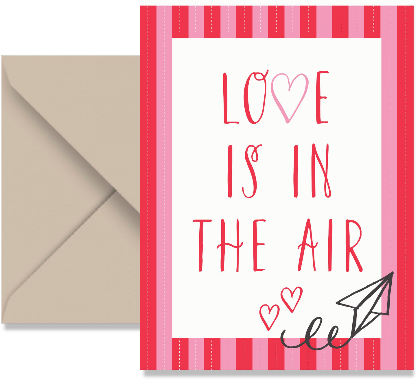 Greeting Card | Love Is In The Air