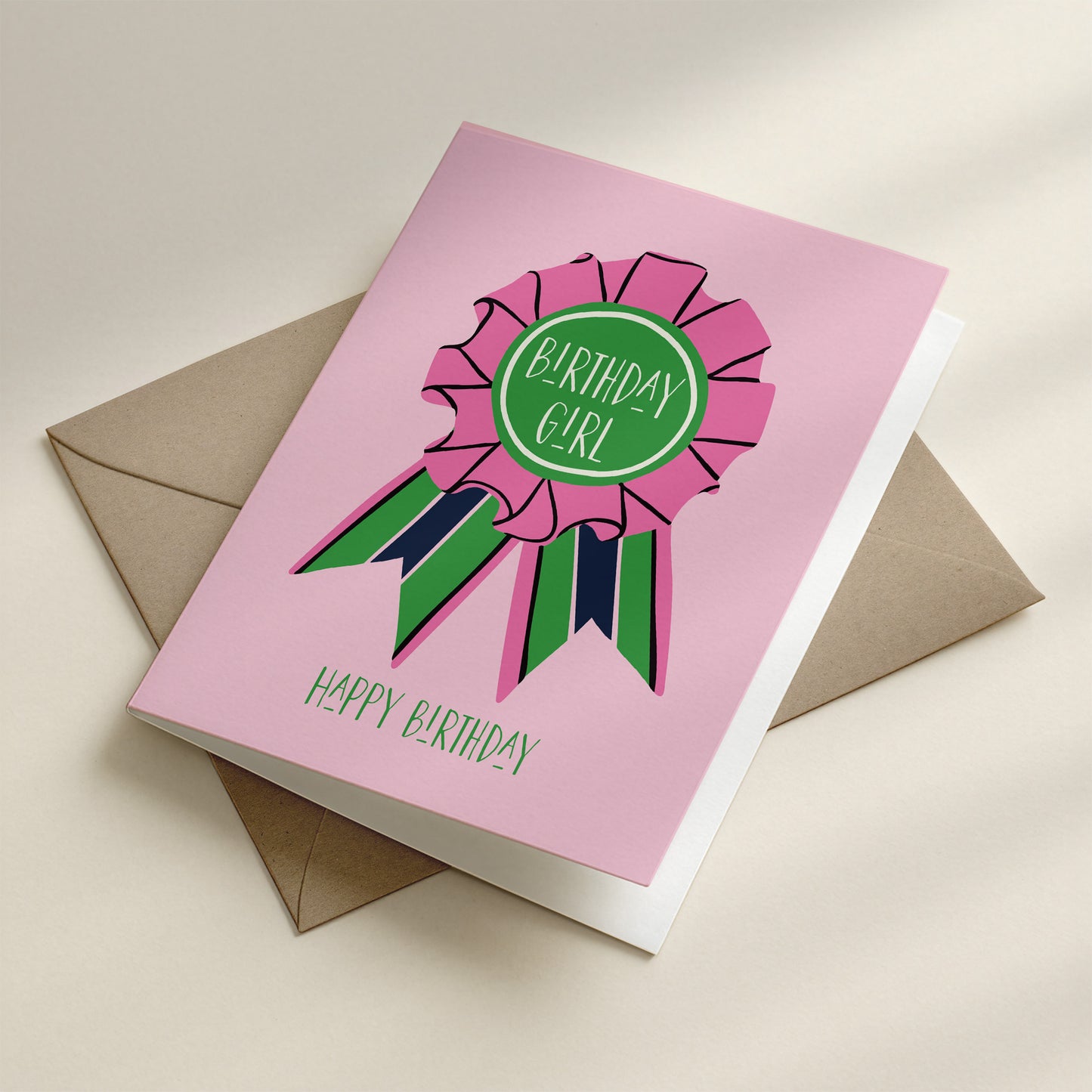 Birthday Girl Greeting Card