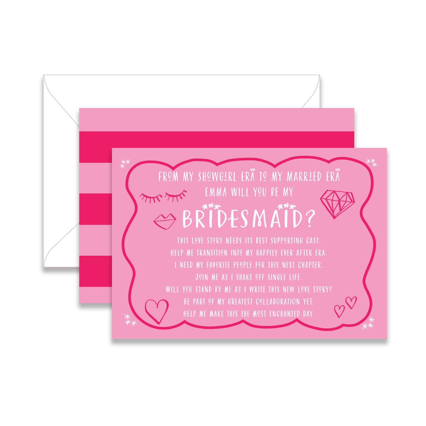 Married Era - Bridesmaid Invitation