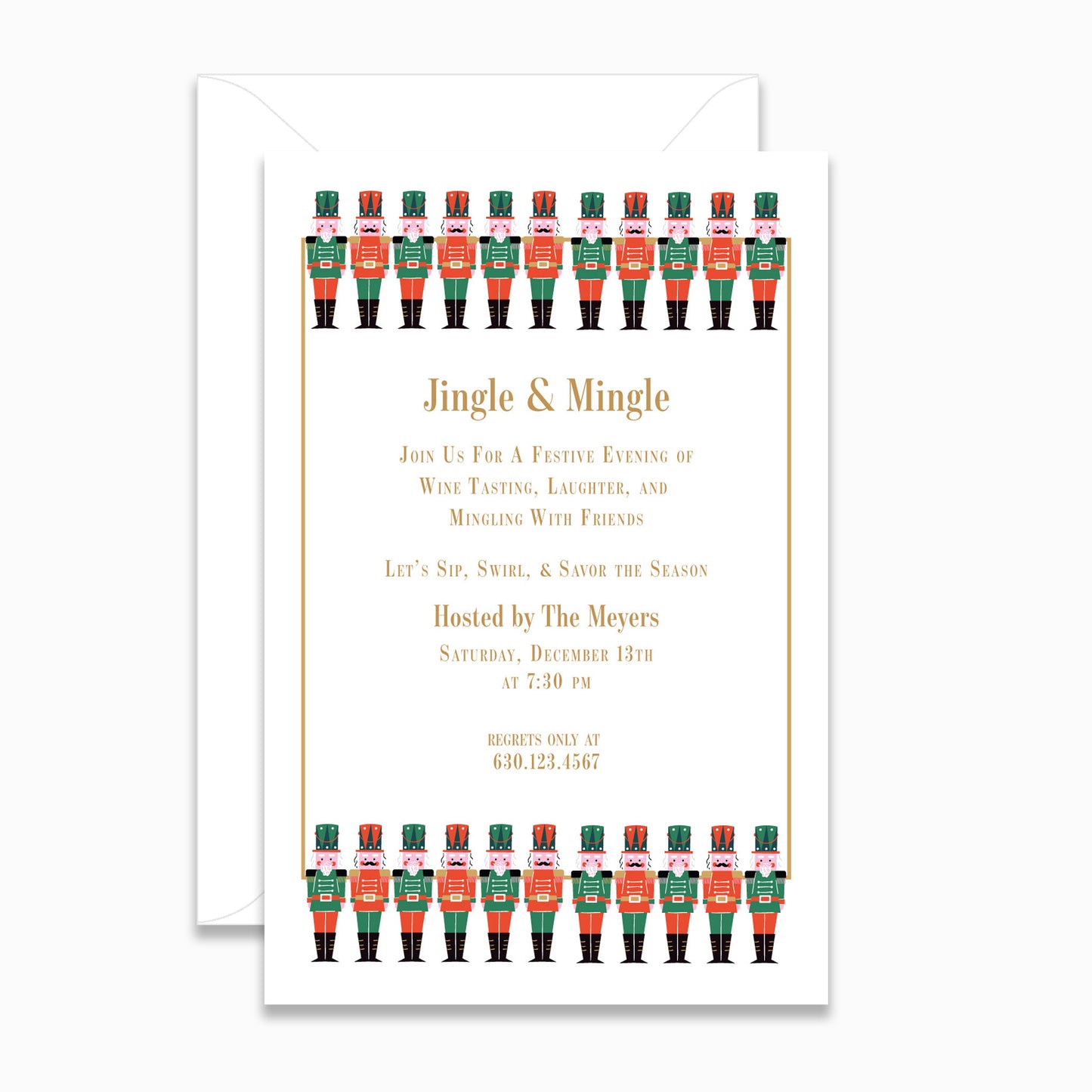 Nutcracker Invitation