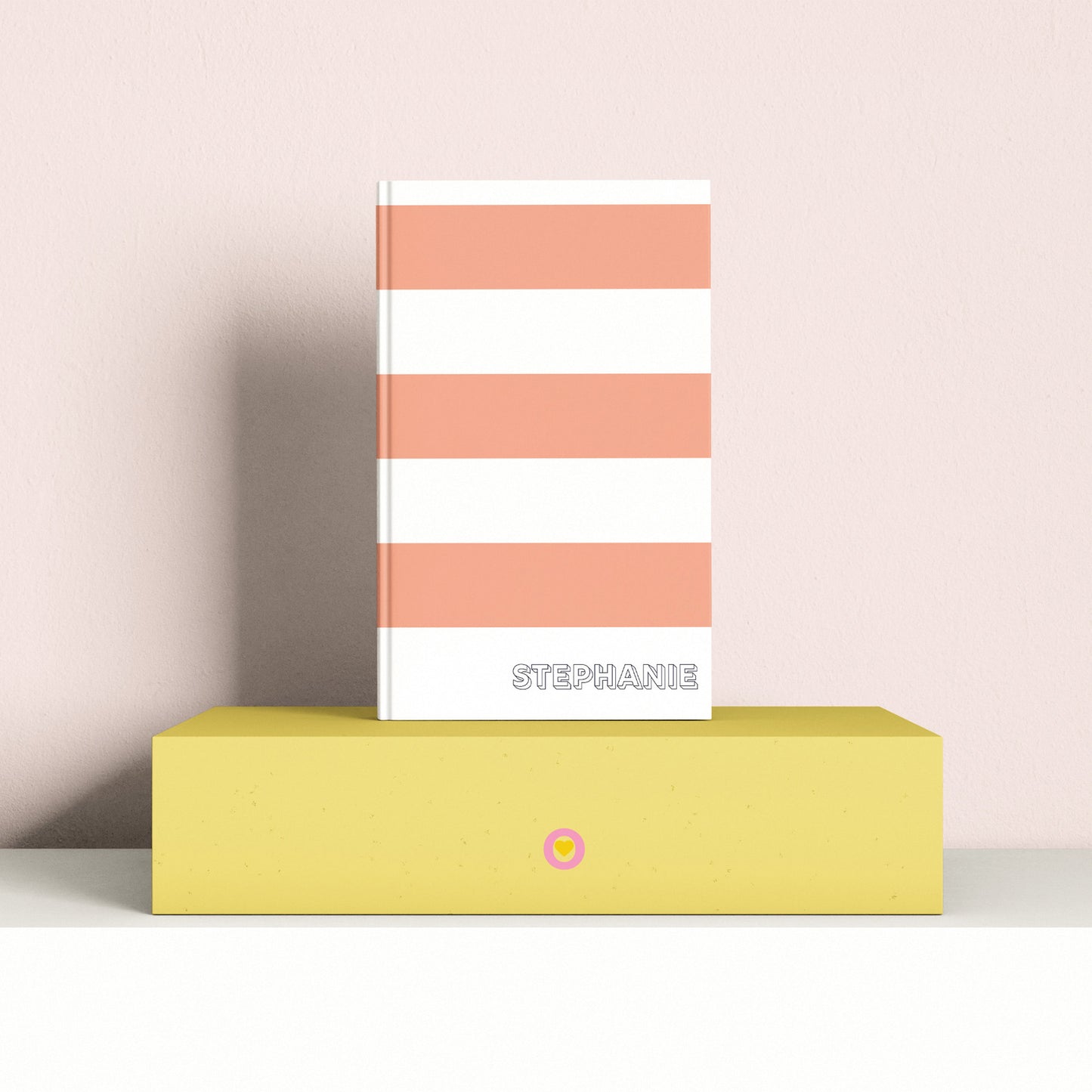 Cabana Tangerine Stripe Journal