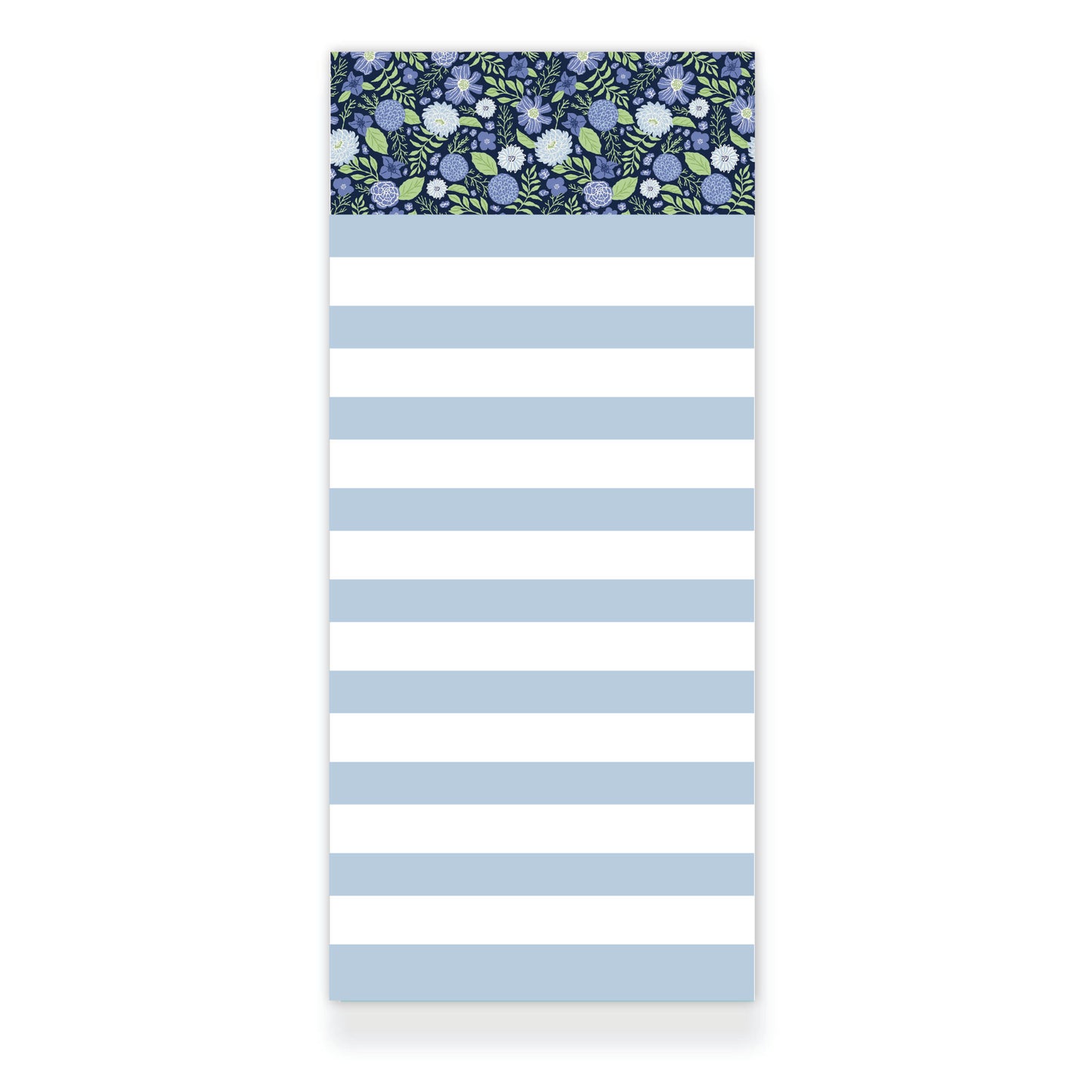 Midnight Garden Striped Notepad from Happy Yellow Paper
