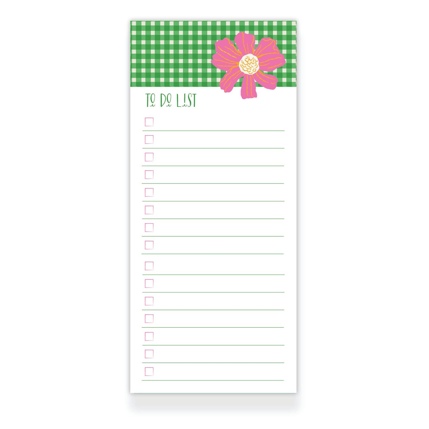 Tropical Party To Do List Notepad from Happy Yellow Paper