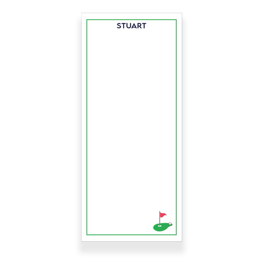 Golf Notepad | 4 Sizes