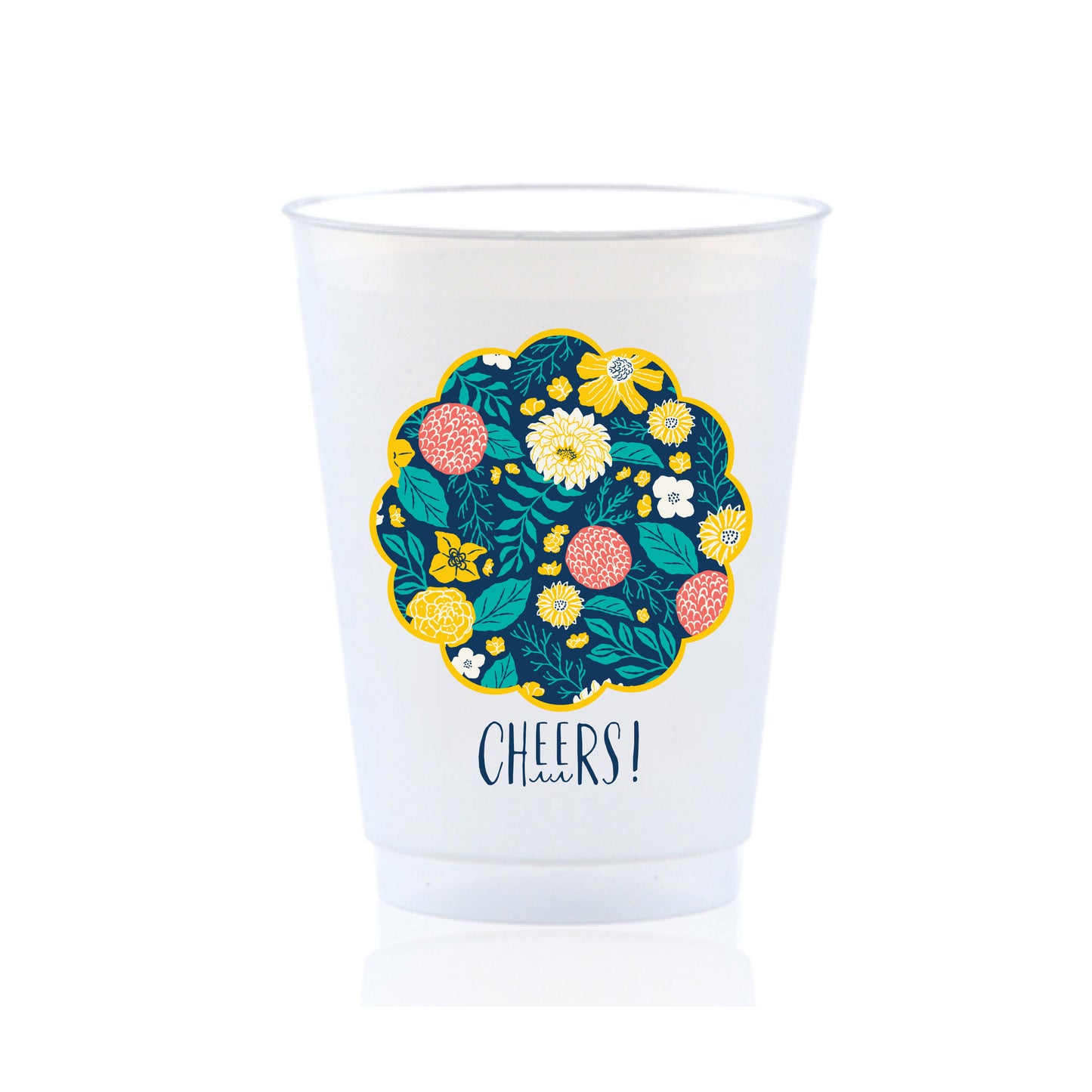 Seaside Garden Shatterproof Cups