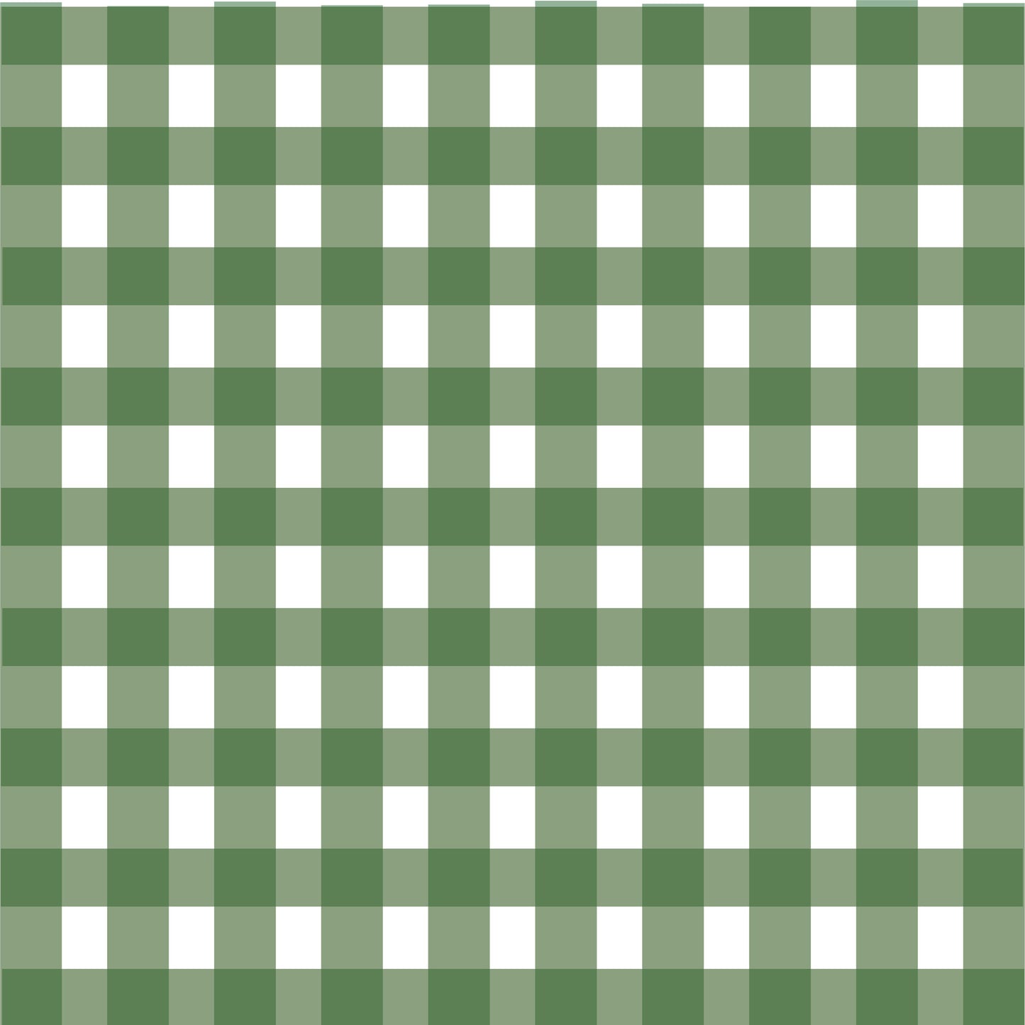 Hunter Green Gingham Gift Wrap