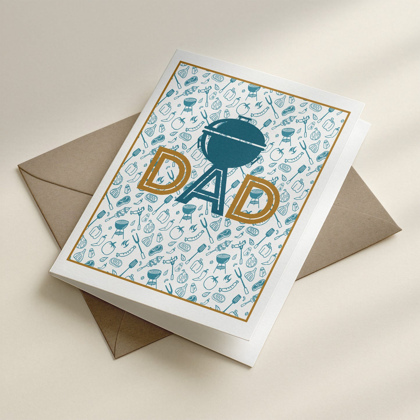 Greeting Card | Happy Father's Day DAD BBQ