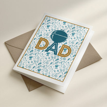 Greeting Card | Happy Father's Day DAD BBQ