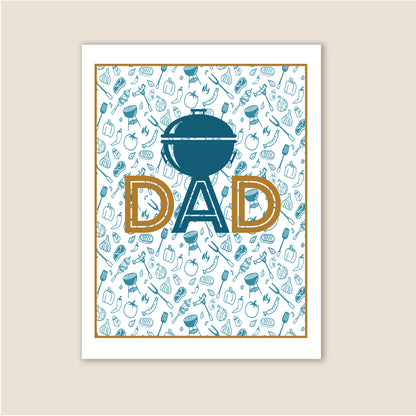 Greeting Card | Happy Father's Day DAD BBQ