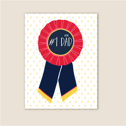 Greeting Card | Happy Father's Day #1 Dad