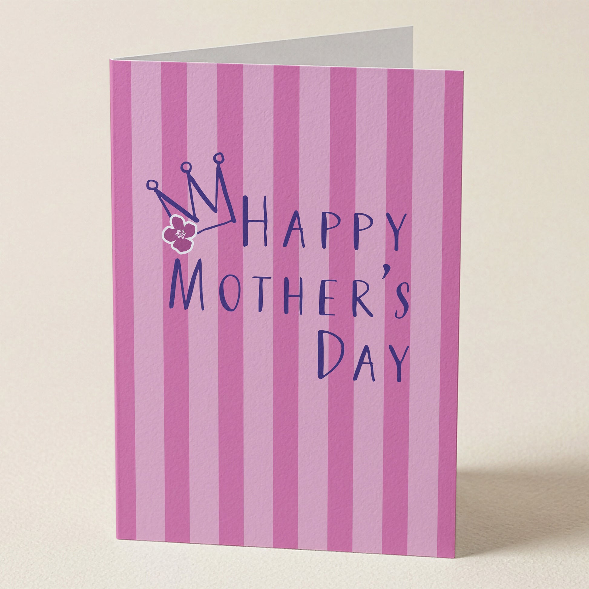 Happy Mother's Day Crown Greeting Card from Happy Yellow Paper