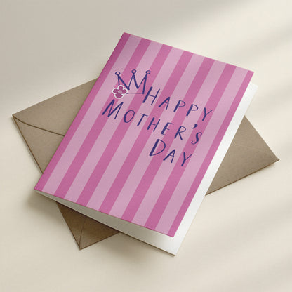 Happy Mother's Day Crown Greeting Card