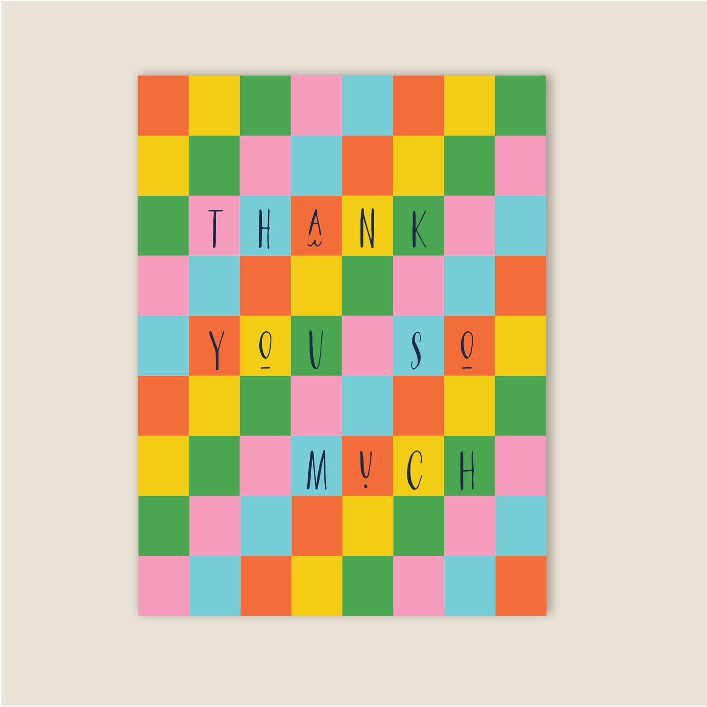 Thank You So Much Greeting Card