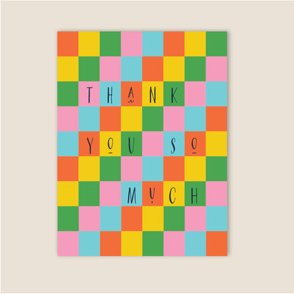 Thank You So Much Greeting Card