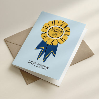 Birthday Boy Greeting Card