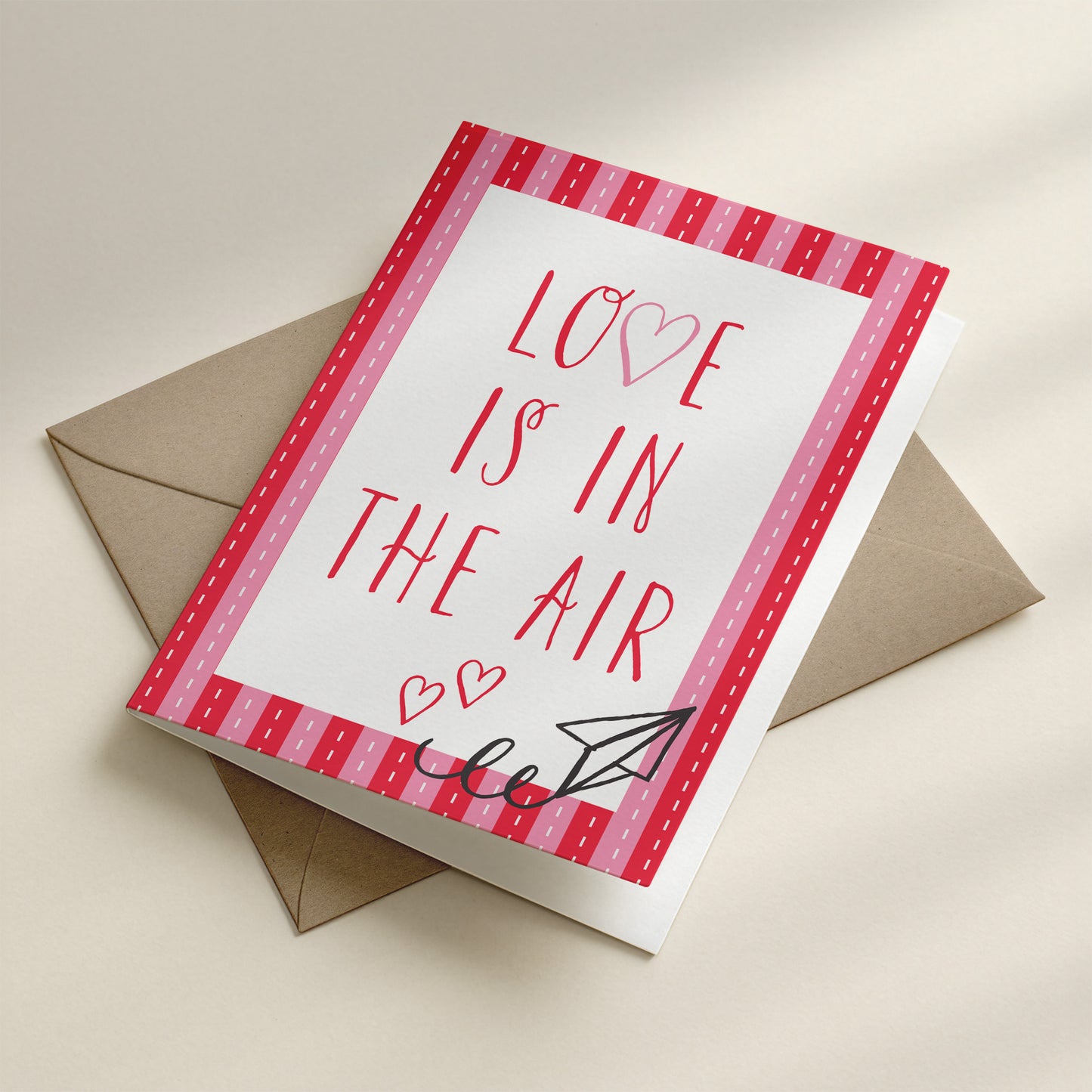 Love Is In The Air Greeting Card