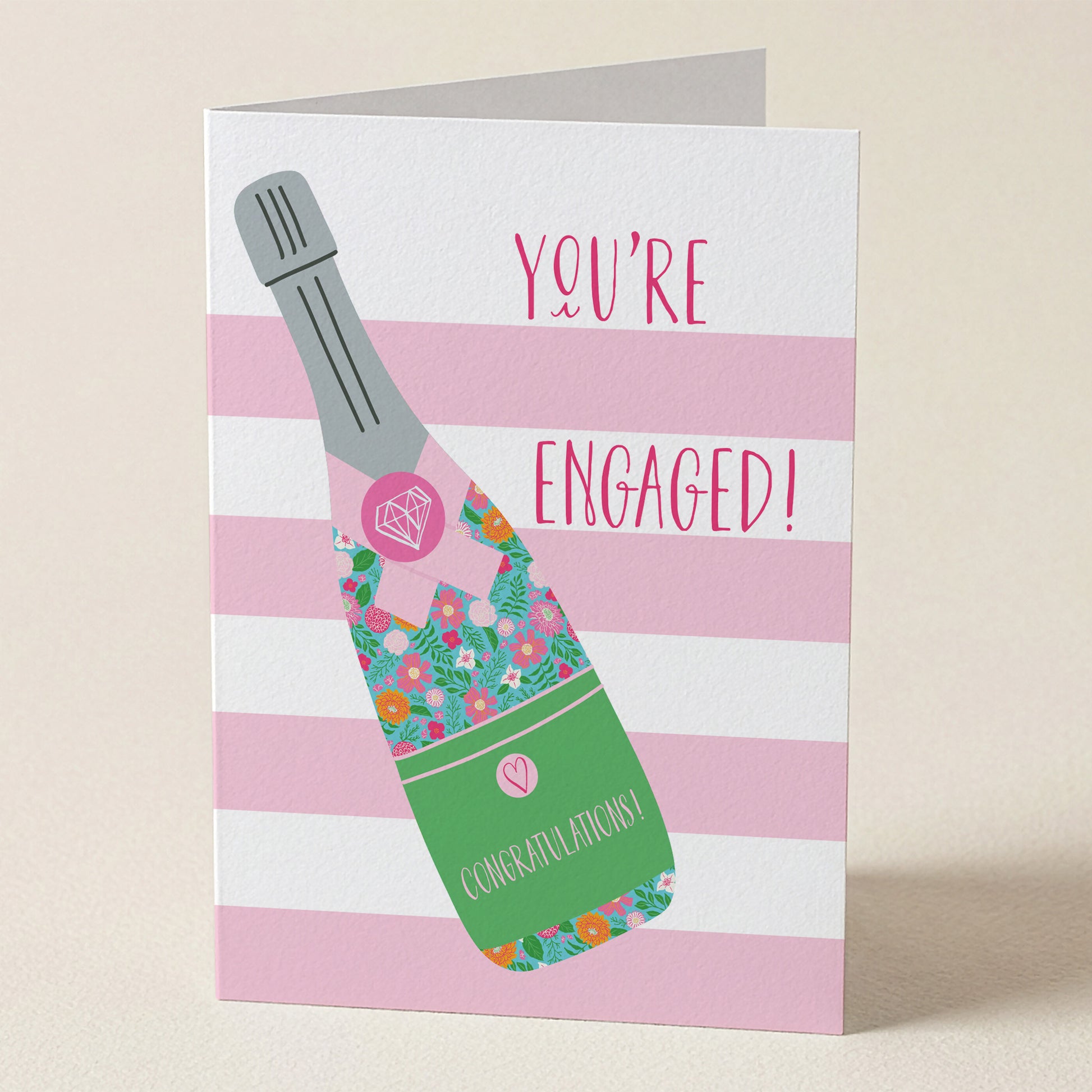 You're Engaged! Greeting Card from Happy Yellow Paper
