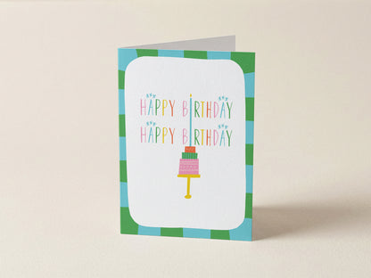 Happy Birthday Greeting Card from Happy Yellow Paper