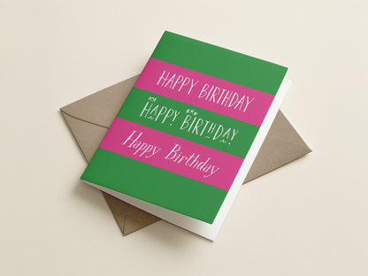 Greeting Card | Happy Birthday