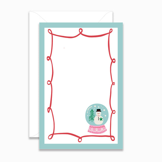 Snow Globe Invitation