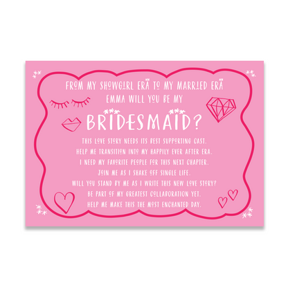 Married Era - Bridesmaid Invitation