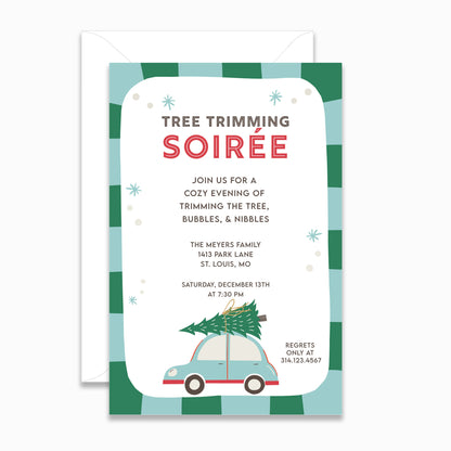 Oh Christmas Tree Invitation