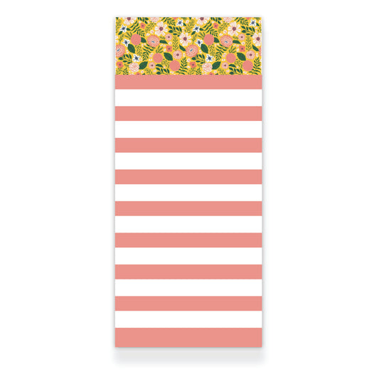 Market Day Striped Notepad from Happy Yellow Paper
