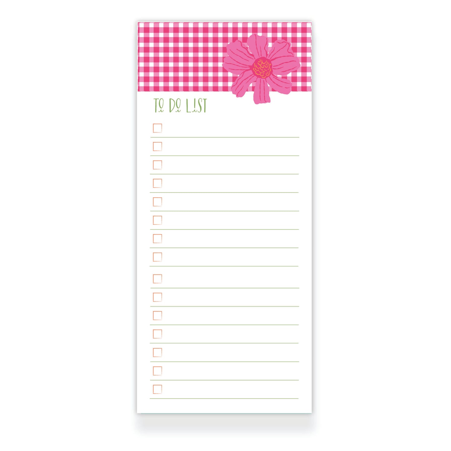 Citrus Crush To Do List Notepad from Happy Yellow Paper