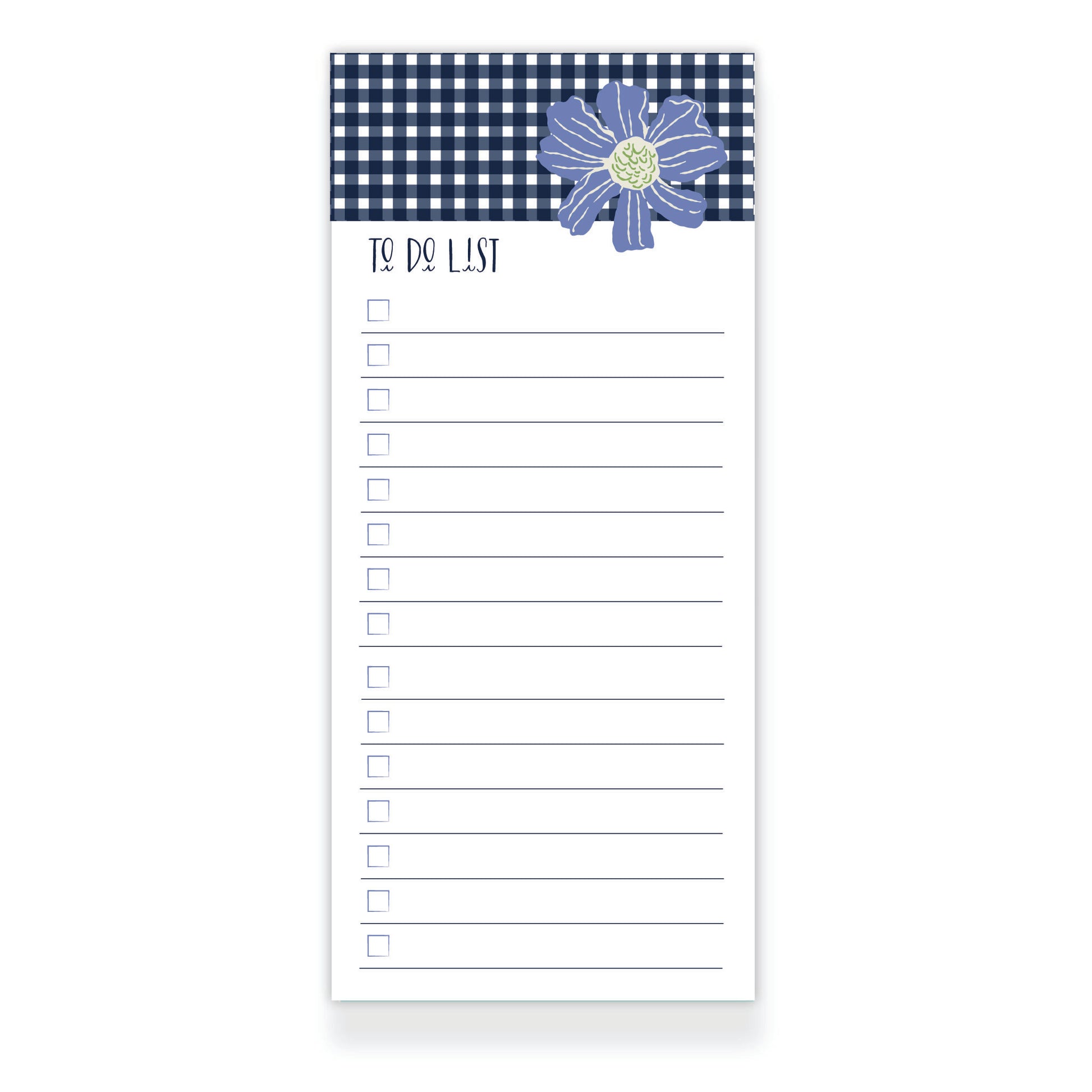Midnight Garden To Do List Notepad from Happy Yellow Paper
