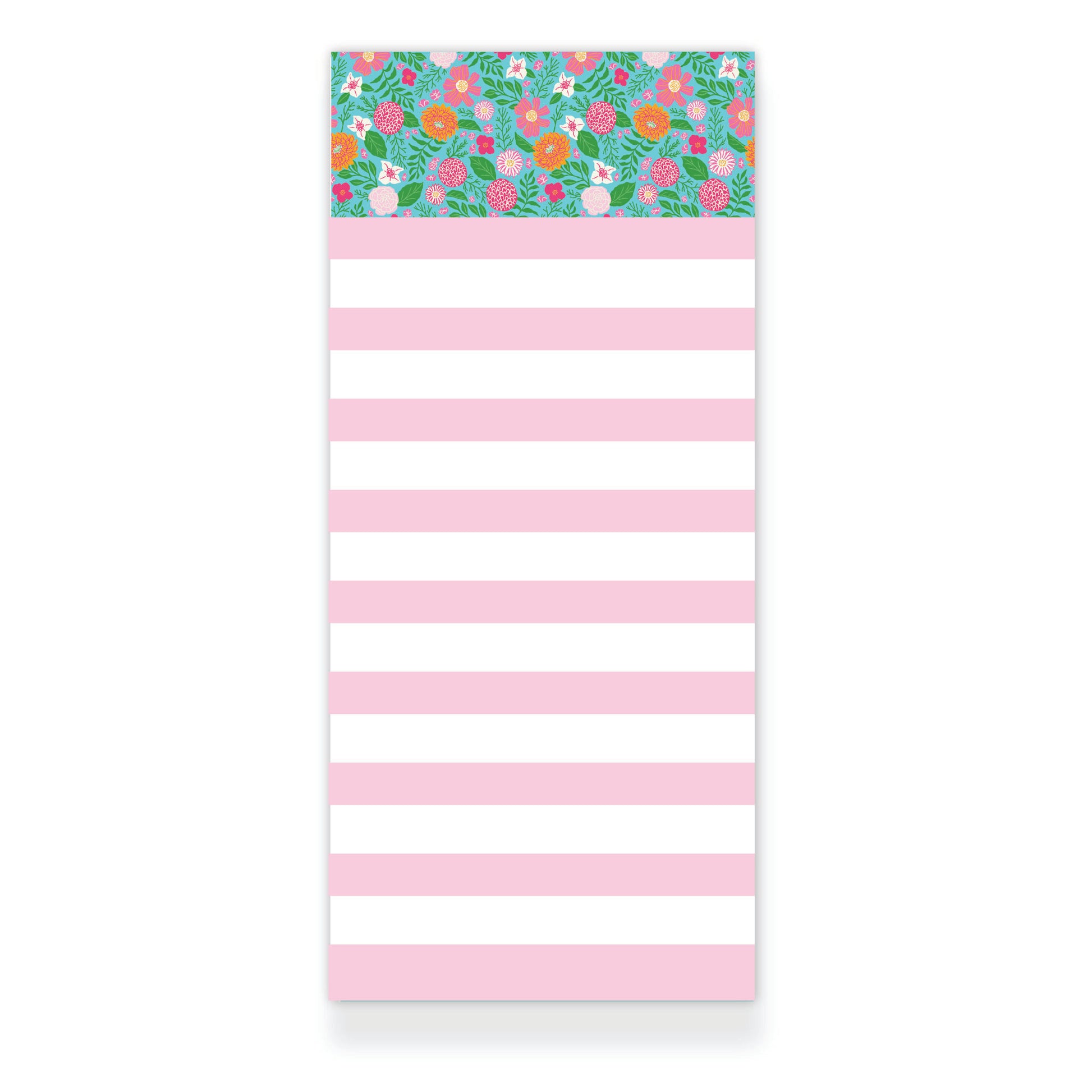 Tropical Party Striped Notepad from Happy Yellow Paper