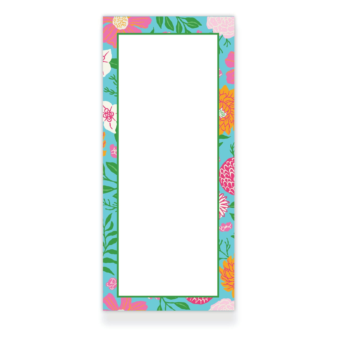 Tropical Party Floral Notepad from Happy Yellow Paper