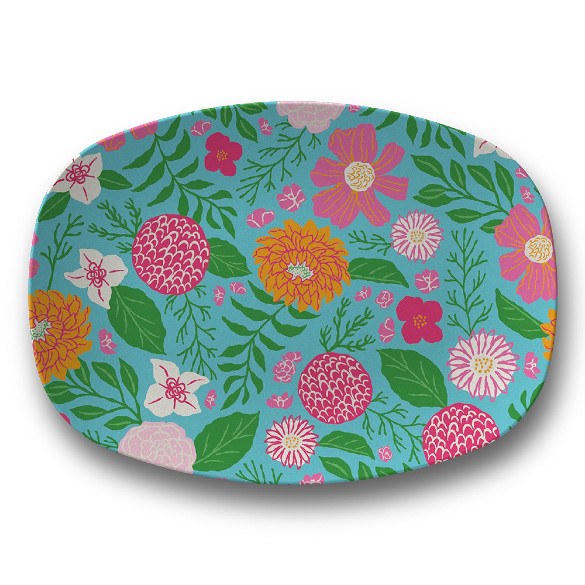 Petal Party Tropical Party Serving Platter from Happy Yellow Paper