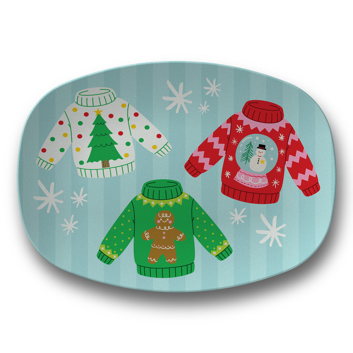 Ugly Sweater Holiday Serving Platter
