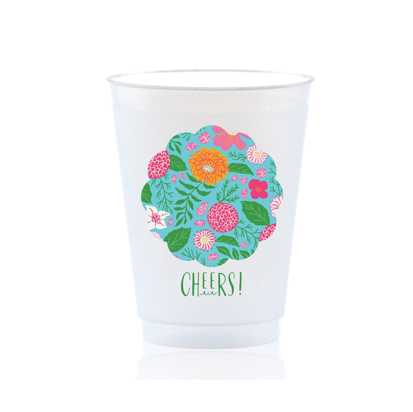 Tropcial Party Shatterproof Cups