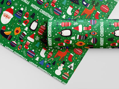 Christmas Wishes Gift Wrap Sheets